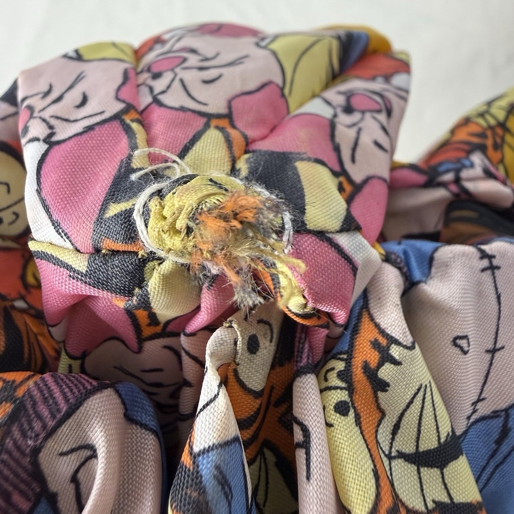 VTG Winnie The Pooh And Friends Folding Push Button Umbrella All Over‎ Print - Picture 9 of 10